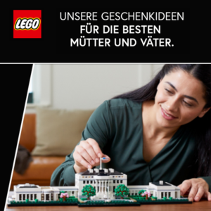 LEGO Geschenkideen für den Muttertag und Vatertag.