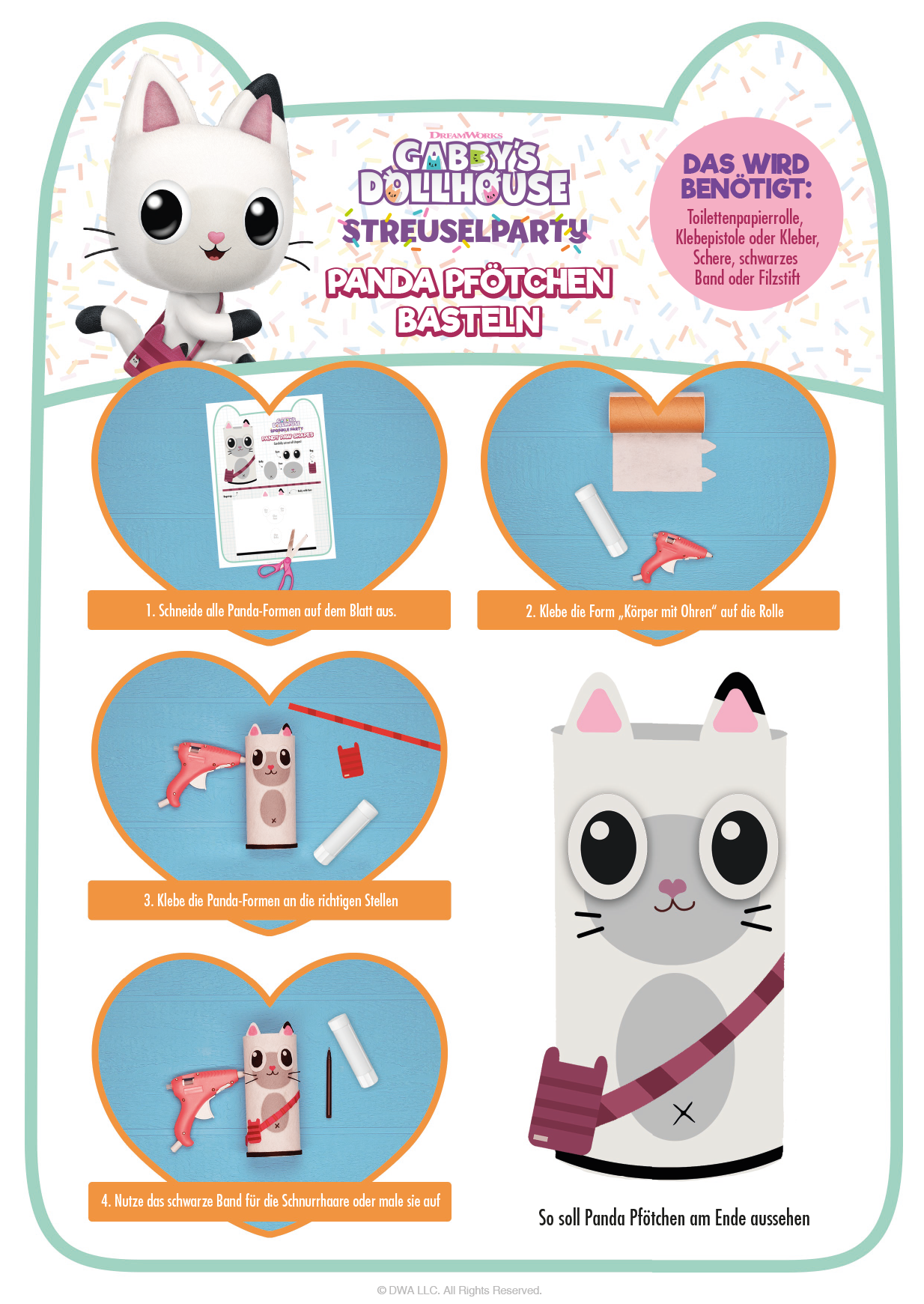Mochila De Peluche Pandy Paw De Gabby's Dollhouse – 23 X 12 X 45 Cm, Correa Ajustable