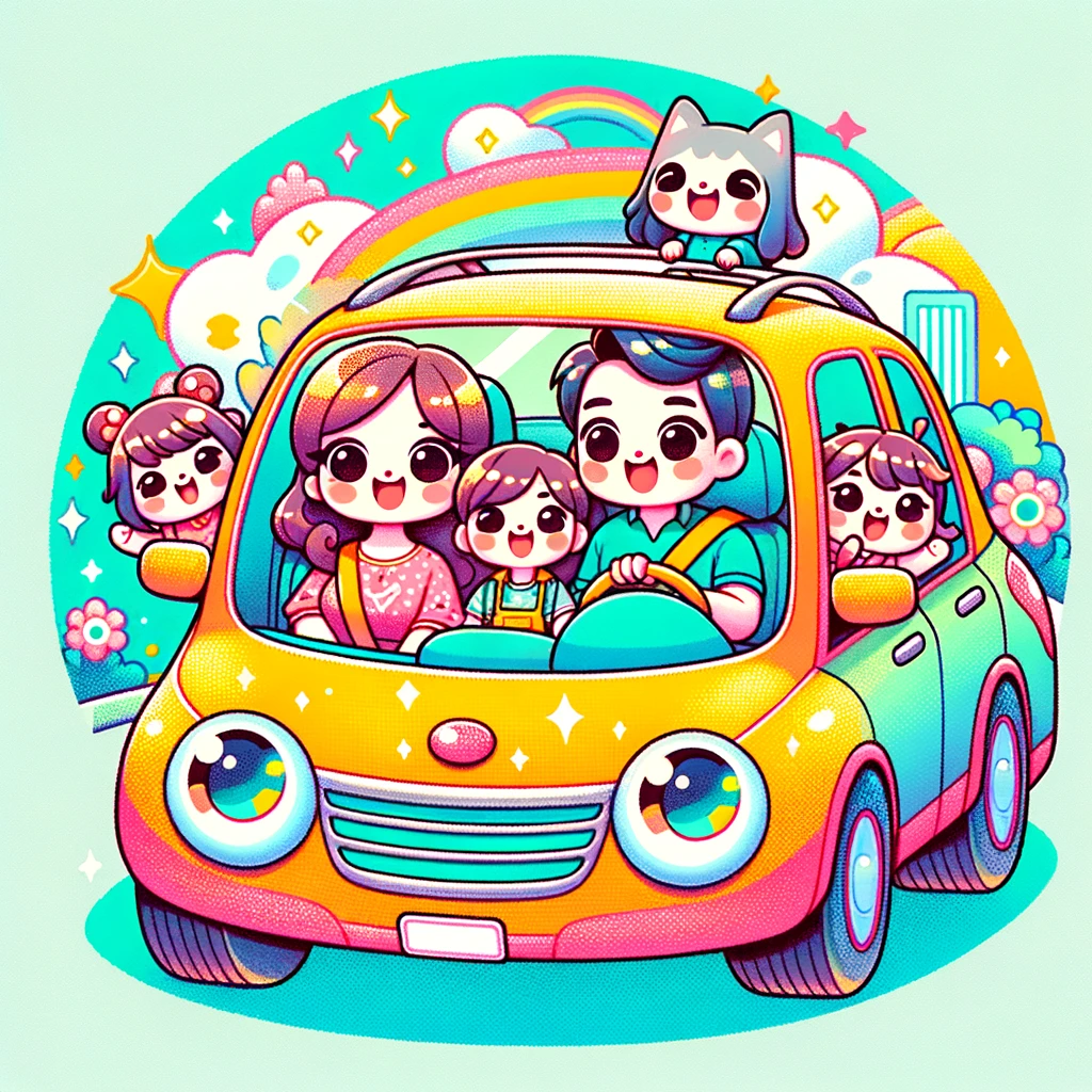 Spiele für Autofahrten mit Kindern