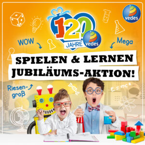 Spielen und Lernen – 120 Jahre Spaß geht weiter