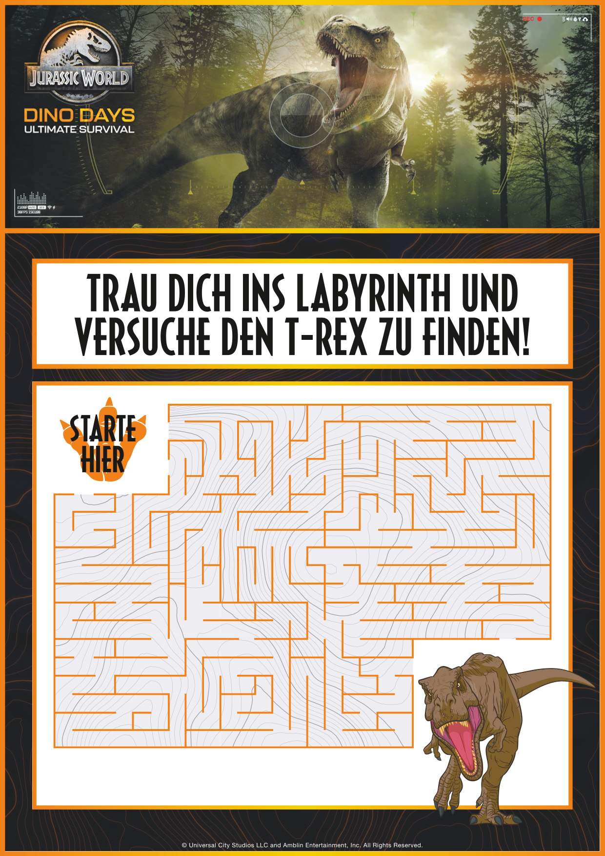 Jurassic World Ausmalbilder | Kostenlos zum Ausdrucken