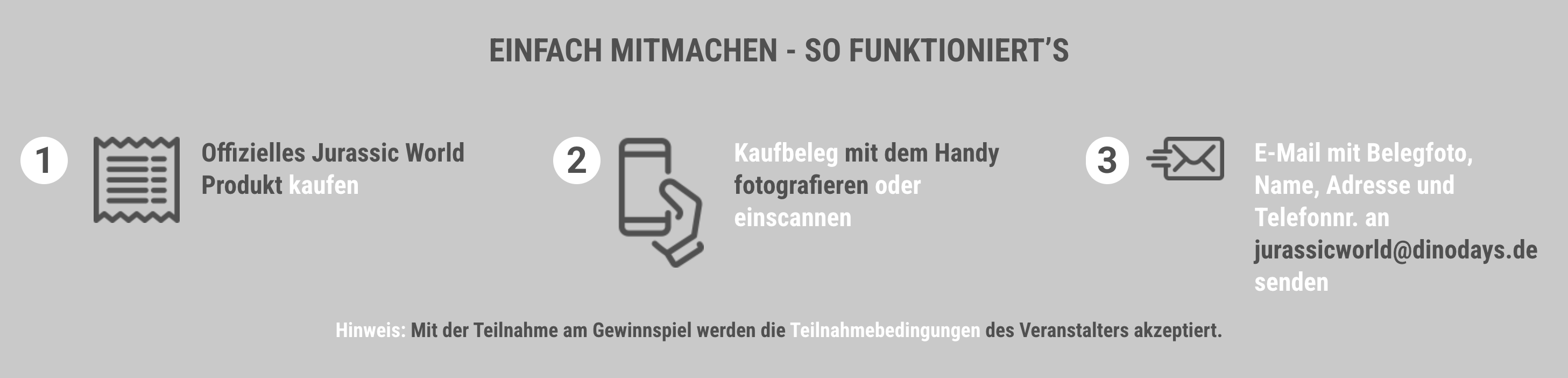 Jurassic World Dino Days einfach mitmachen