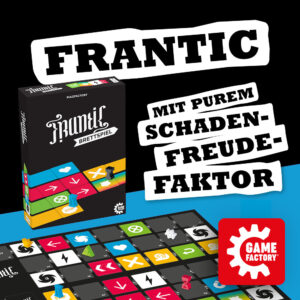 Frantic: Karten- und Brettspiele mit purem Schadenfreude-Faktor