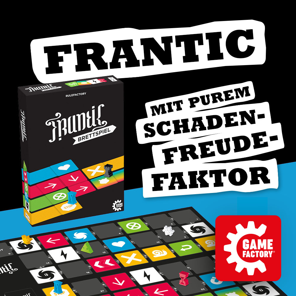 Brettspiel Frantic 2025