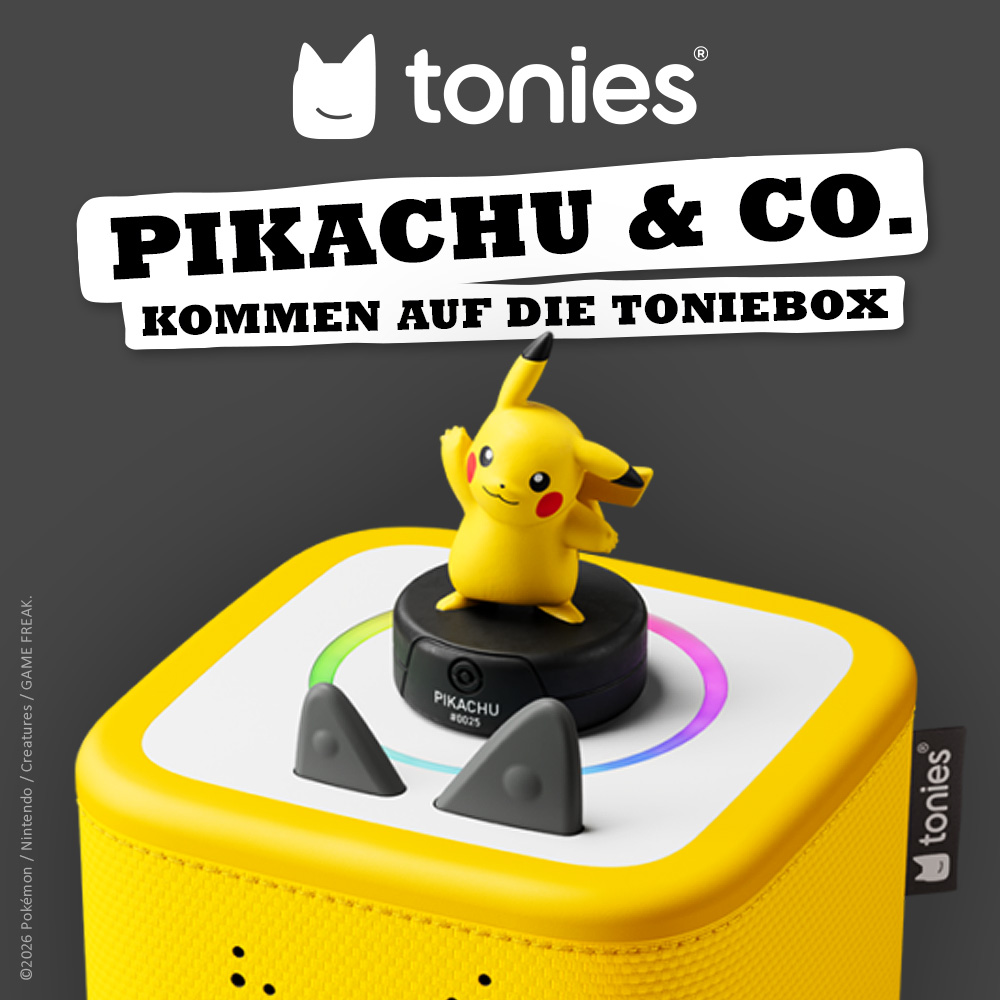 NEU Pokemon Tonies 2026