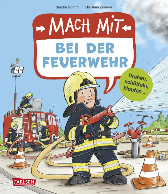 
Carlsen
Mach mit - Bei der Feuerwehr - Top Kinderbücher 2026
