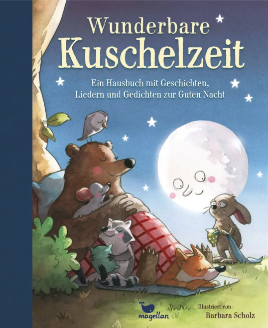 Wunderbare Kuschelzeit - Ein Hausbuch mit Geschichten, Liedern und Gedichten zur Guten Nacht - Top Kinderbücher 2026